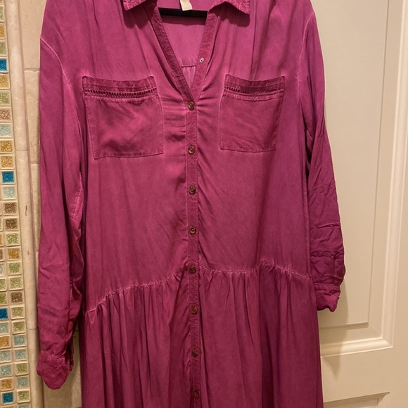 Anthropologie Pilcro and the Leather press Kimberly Maxi Dress - Picture 4 of 6